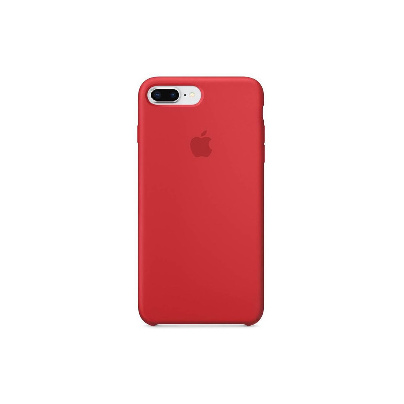 Overgang koppeling Geld rubber Apple Siliconen case iPhone 7 / 8 Plus rood
