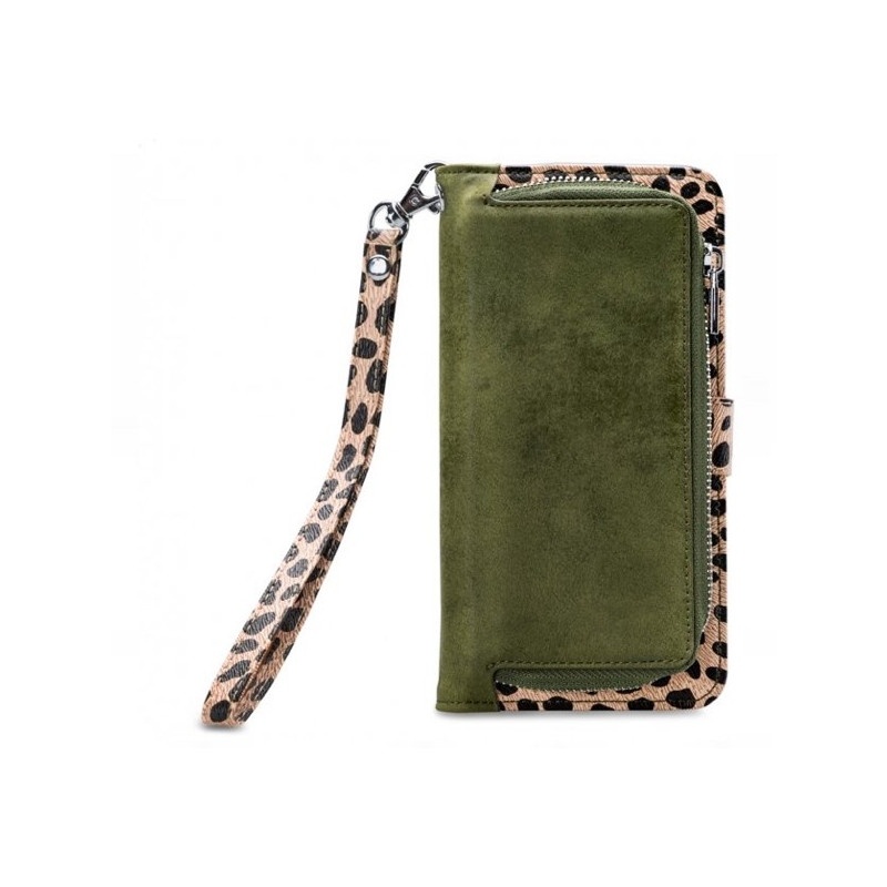 bezorgdheid zeven Registratie Mobilize Gelly Wallet Zipper Case iPhone 6(S) / 7 / 8 / SE 2020 leopard