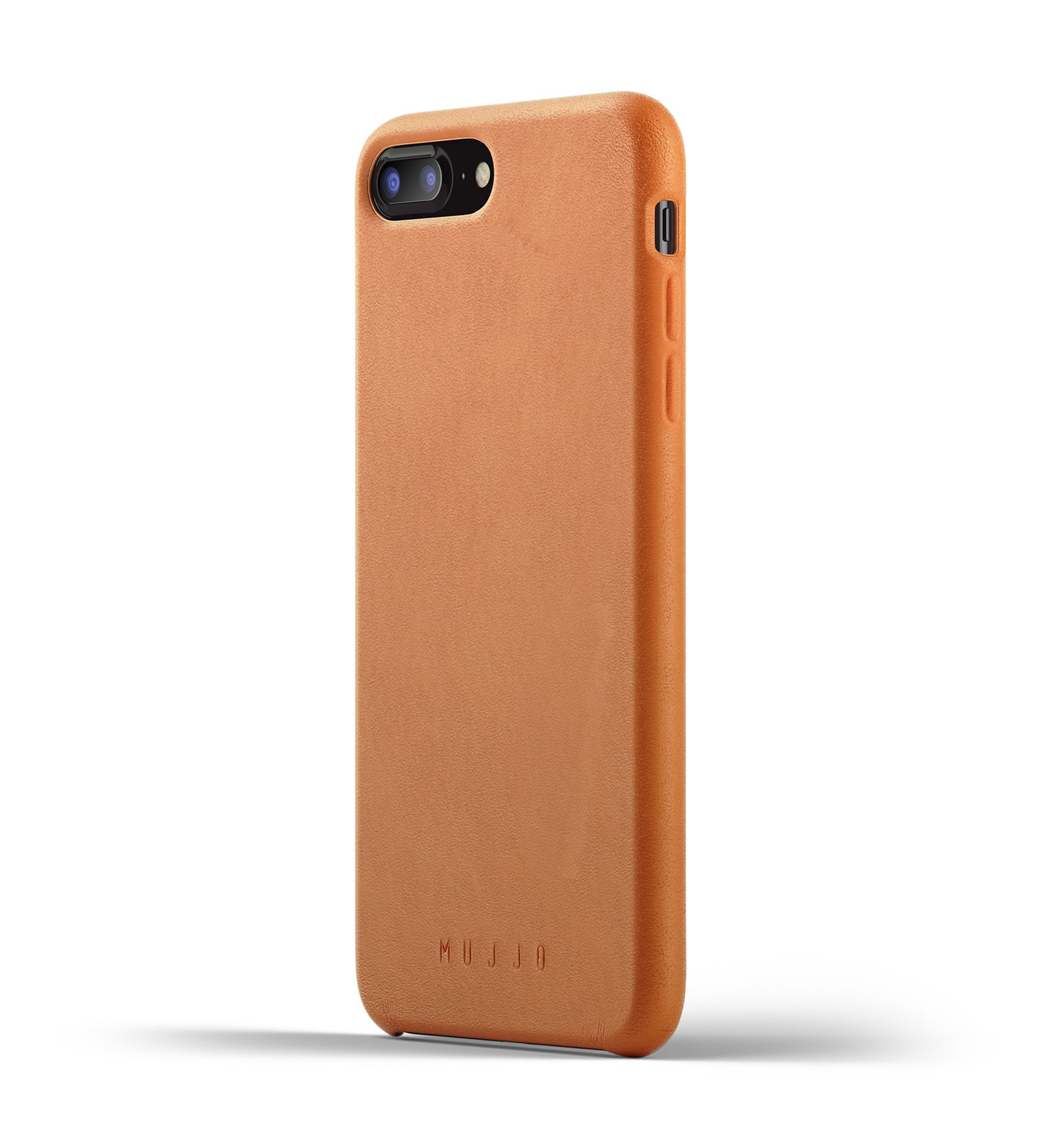 door elkaar haspelen Gelijk Halve cirkel Mujjo Leather Case for iPhone 7 / 8 Plus bruin